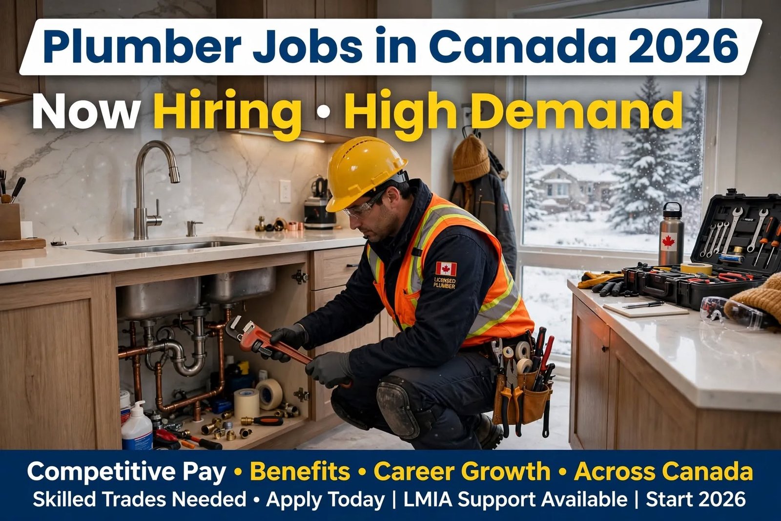 Plumber Jobs in Canada 2026: Complete Guide for Demand, Salary and How to Apply