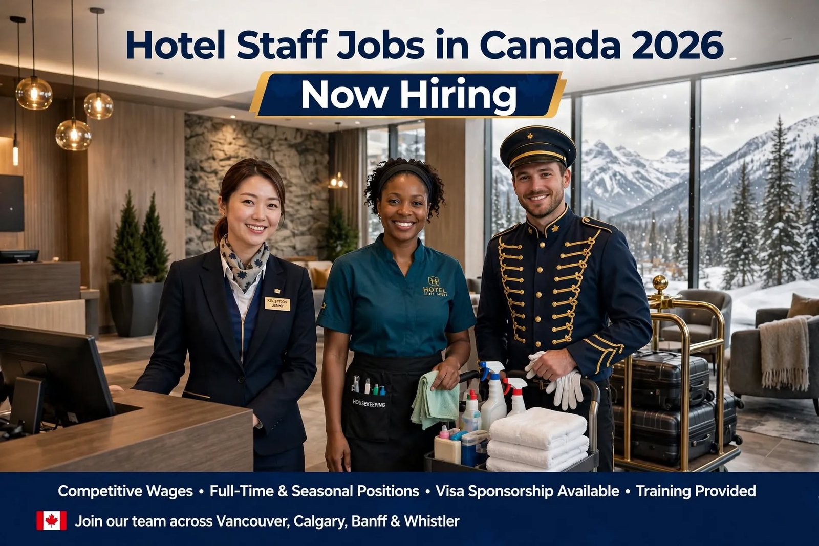 Hotel Staff Jobs in Canada in 2026: A Complete Guide for Foreign Workers