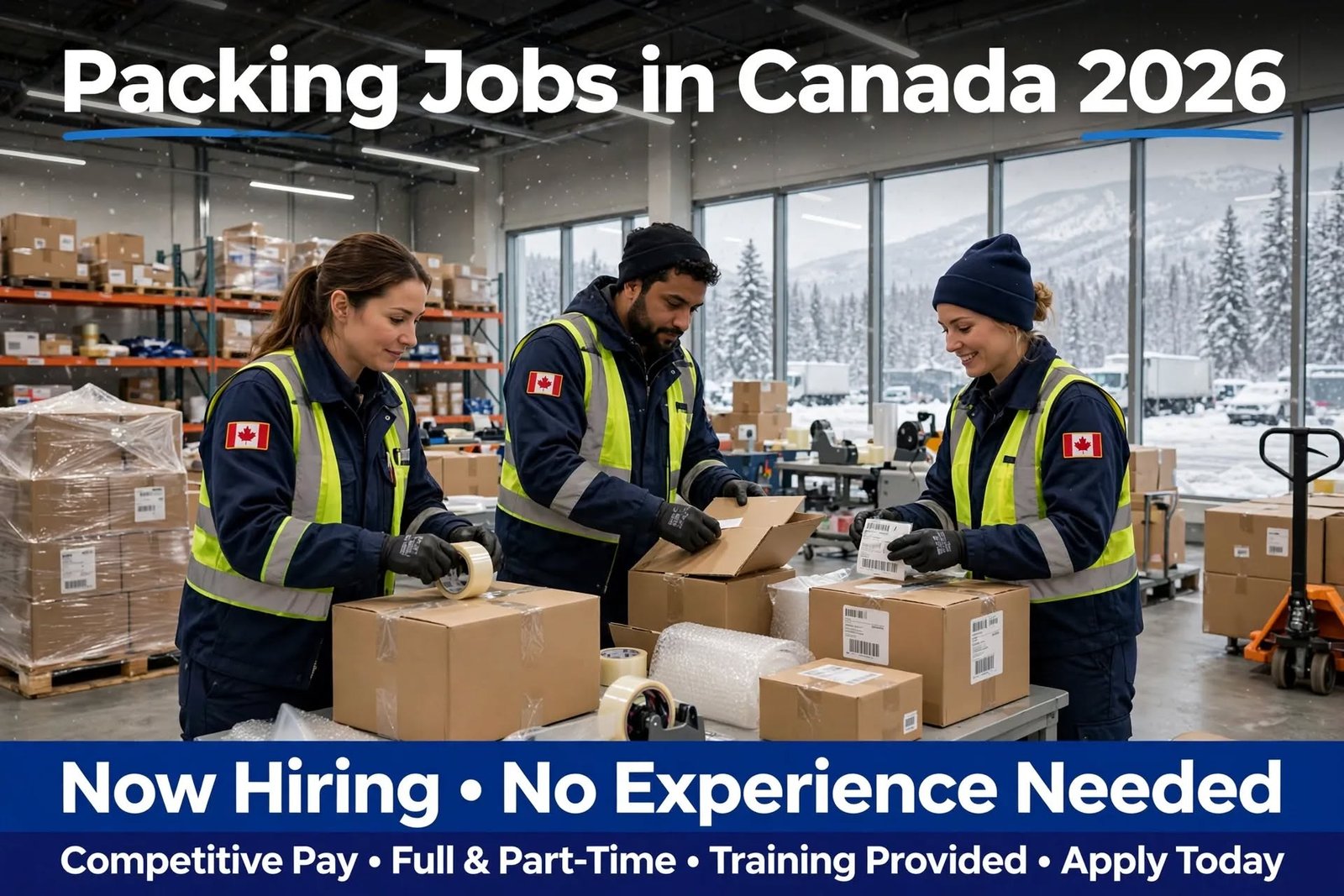 Packing Jobs in Canada 2026 – Salary, Requirements & How to Apply