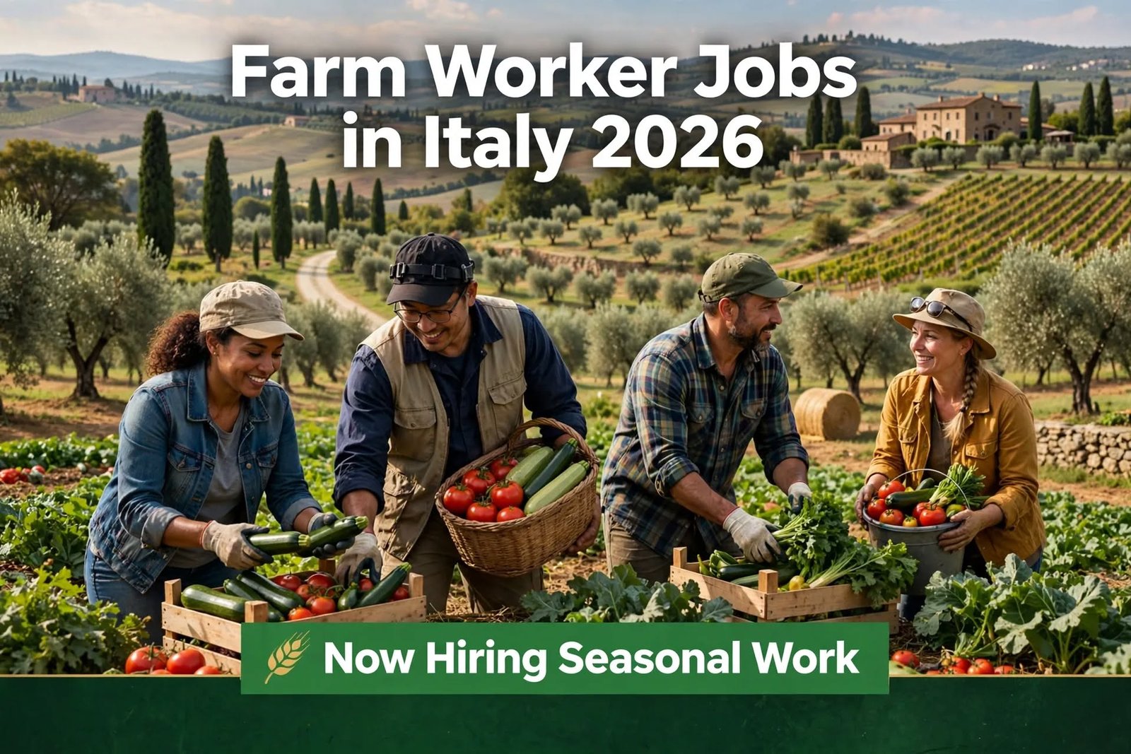 Farm Worker Jobs in Italy: A Complete Guide to Seasonal Agricultural Work
