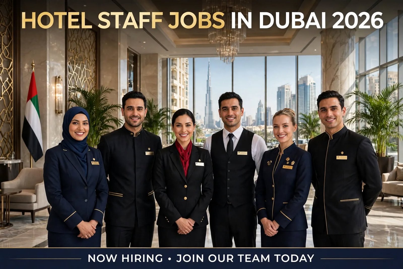 Hotel Staff Jobs in Dubai: Roles, Salaries, Visa Basics and How to Get Hired