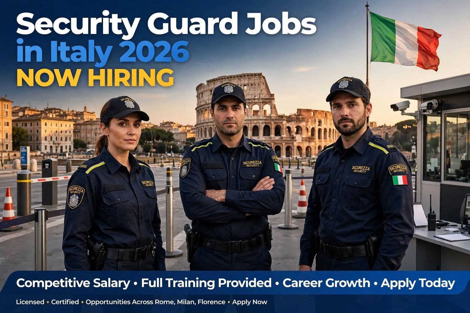 Security Guard Jobs in Italy
