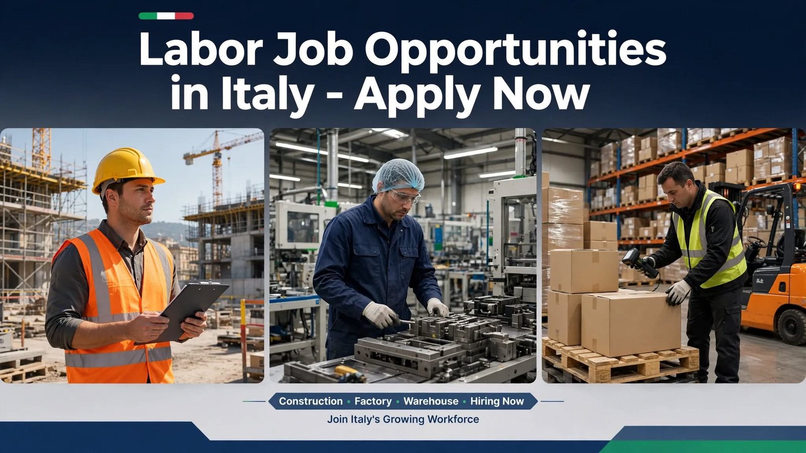 Labor Job Opportunities in Italy: A Complete Guide for Foreign Workers