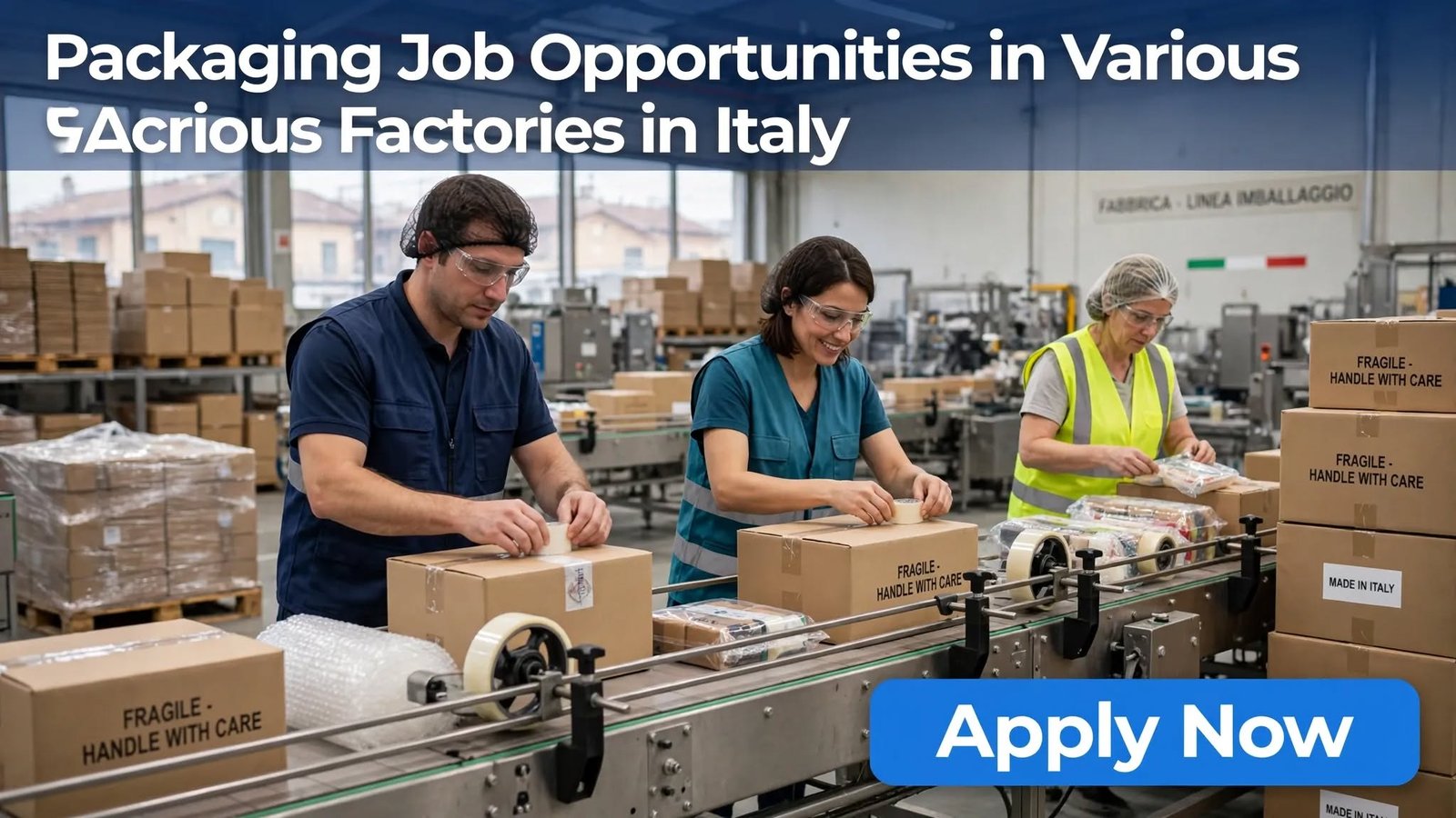 Packaging Job Opportunities in Various Factories in Italy: A Complete Guide